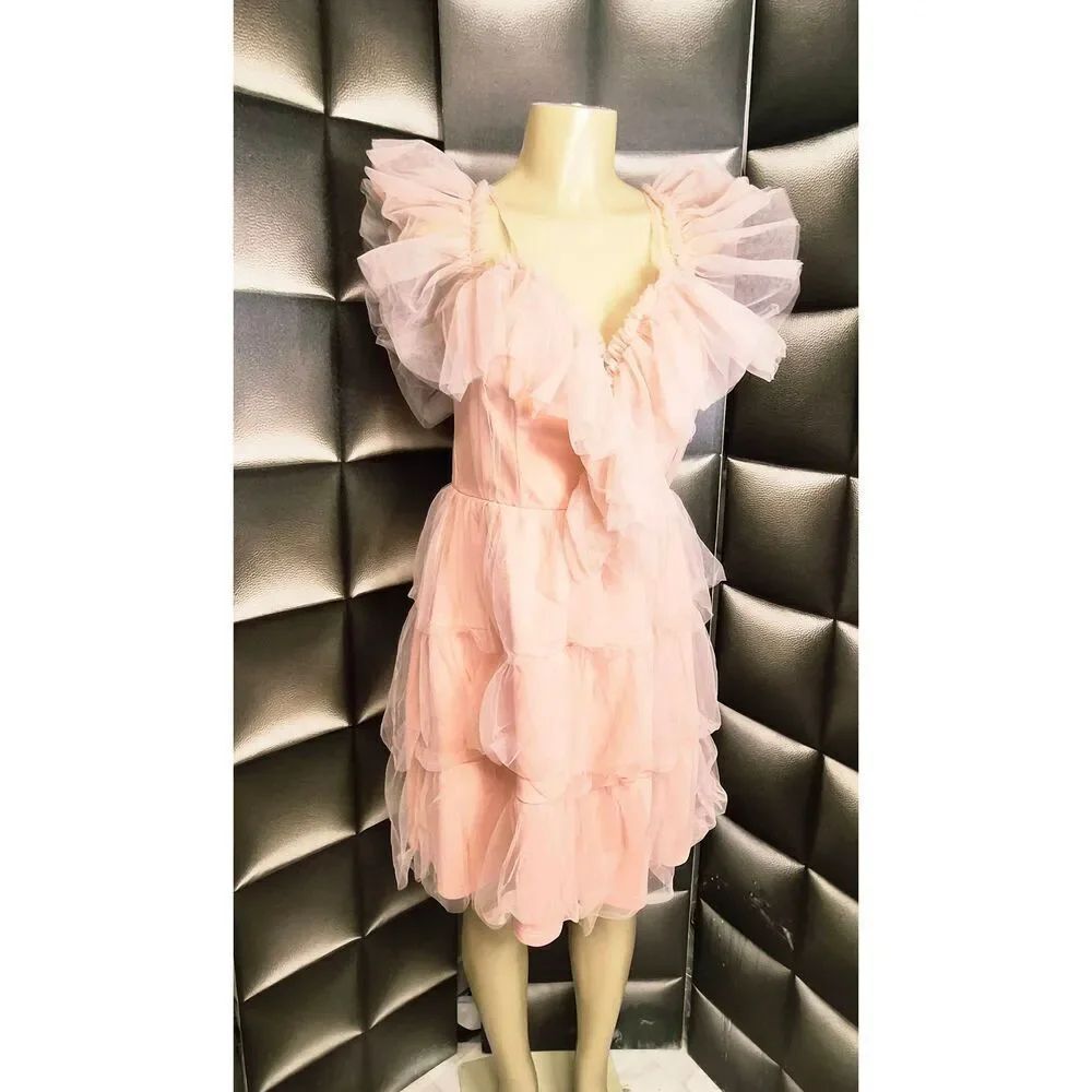Simplee ruffle dress - Picture 7 of 9